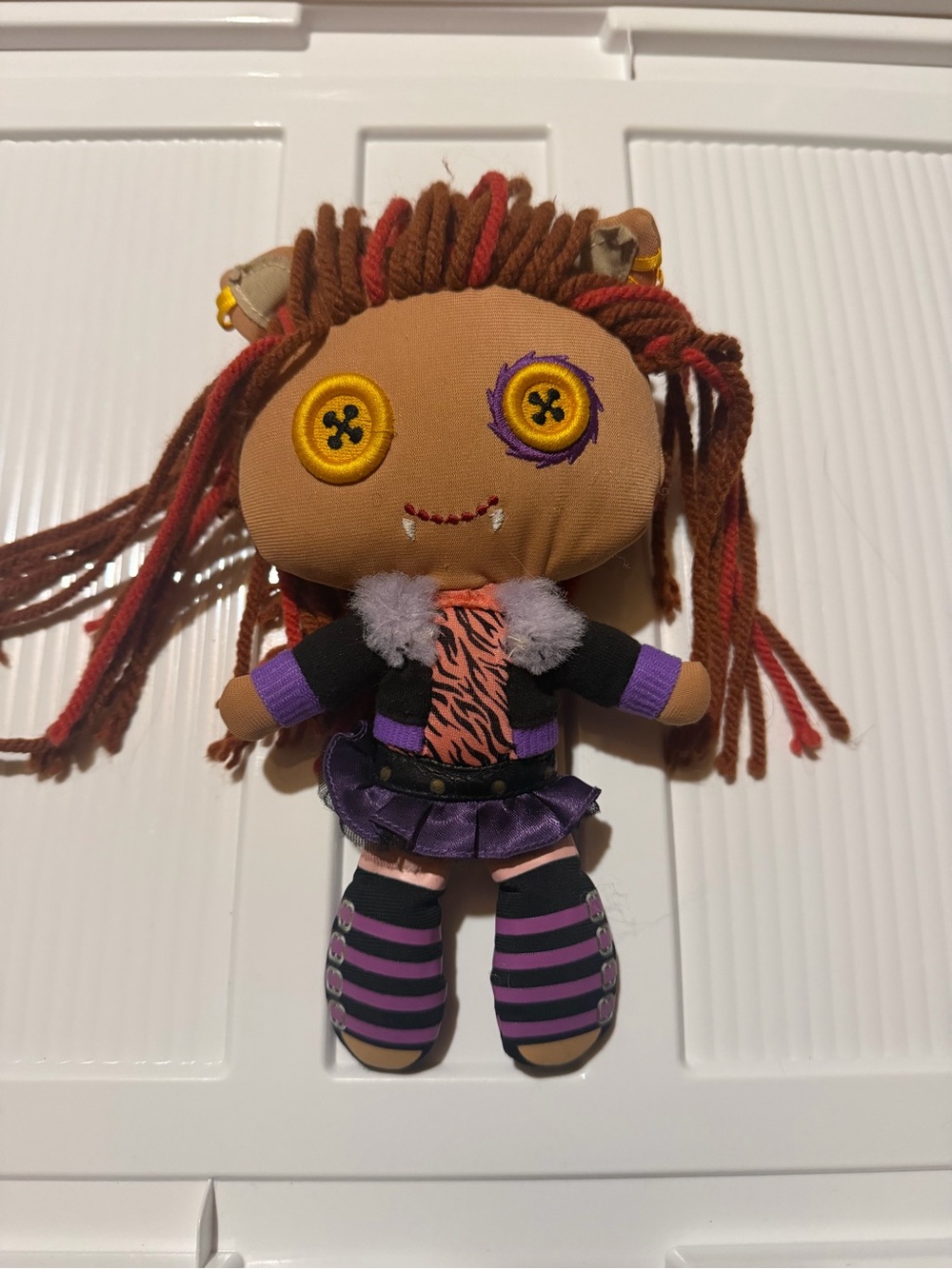 Clawdeen plush doll
